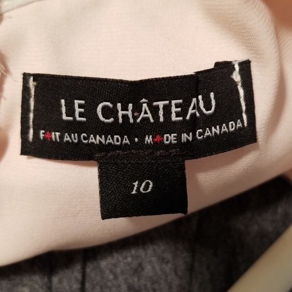 Le Chateau High/Low Dress. Size 10 - Picture 5 of 5
